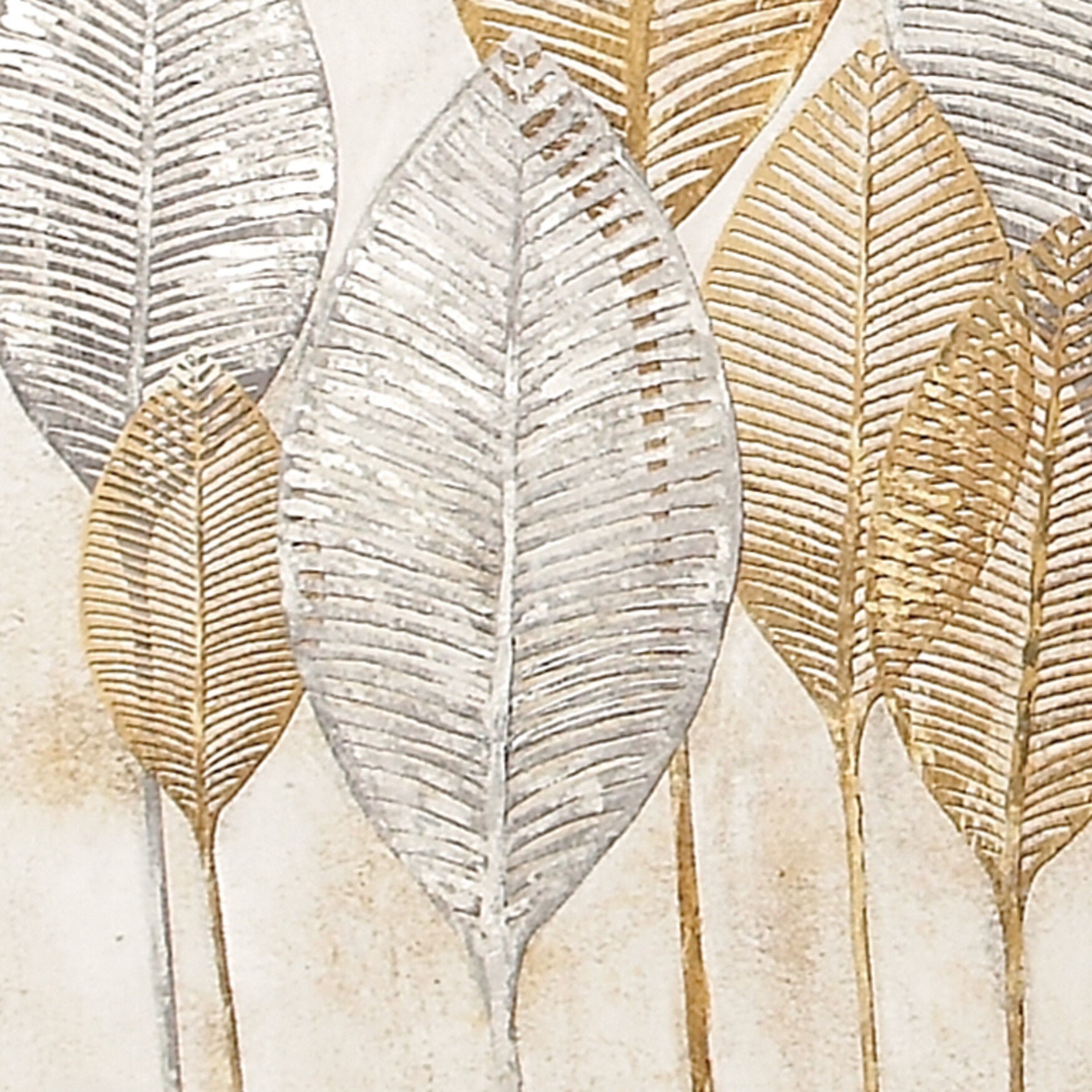 Cosmoliving By Cosmopolitan Brown Canvas Wall Art Framed Wall Art, , alternate image number 4