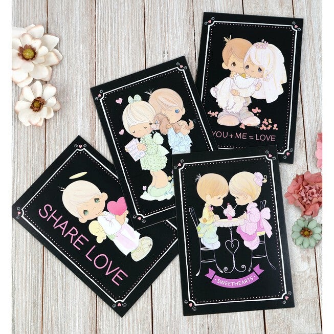 Precious Moments Chalkboard Greeting Cards, O, hi-res image number null
