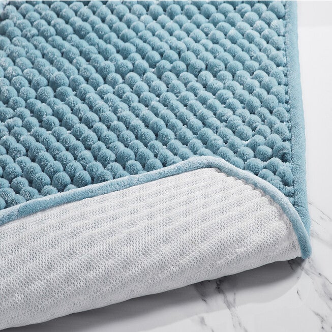 Alma Collection 25% Cotton & 75% Polyester 17 inches X 24 inches Rectangle Bath Rug, , alternate image number null