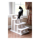 4 Steps Real Wood Ramp Dog Cat Pet Step Stairs Ramp, , alternate image number 4