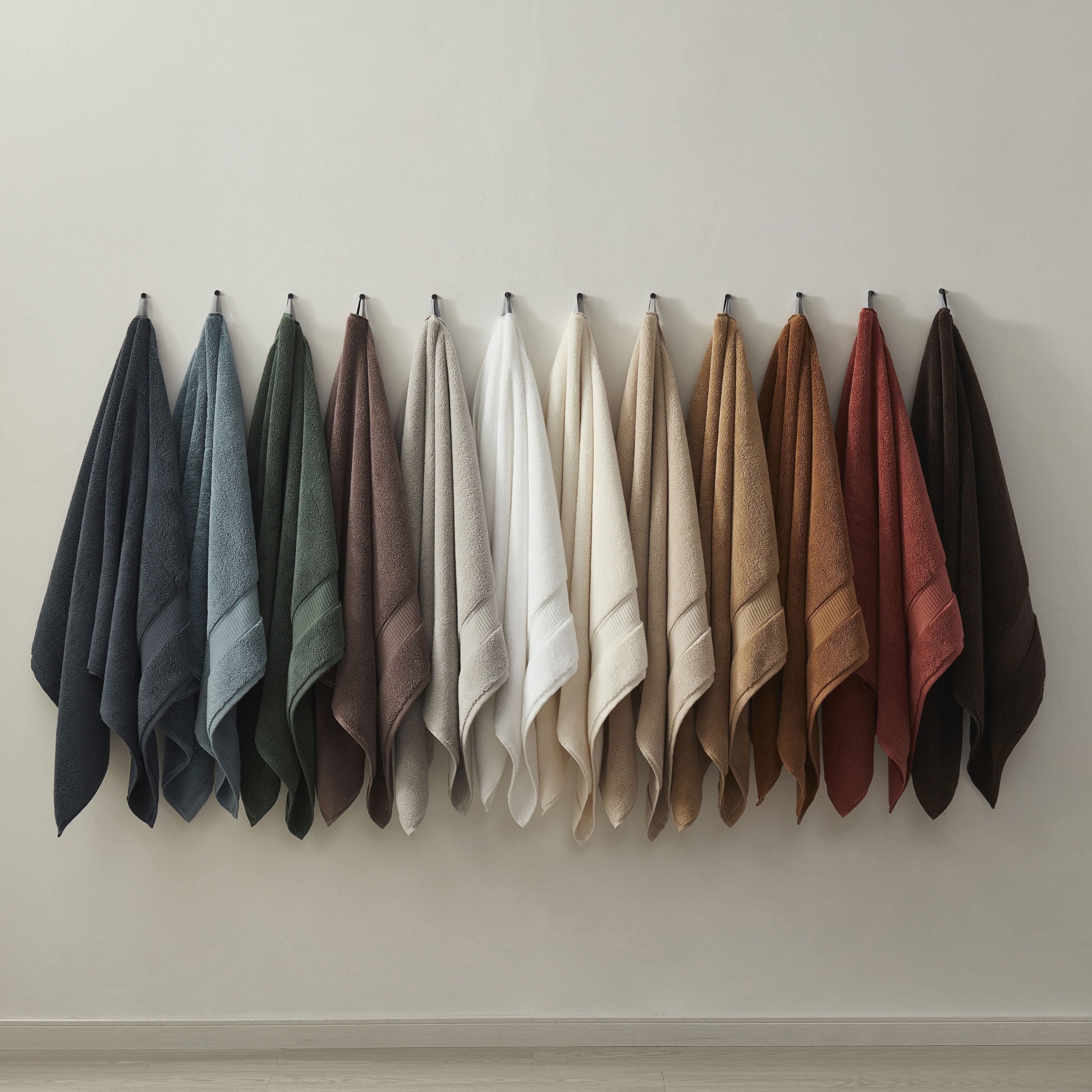 BELMORE 6PC. TOWEL SET, FRENCH BLUE, alternate image number 3