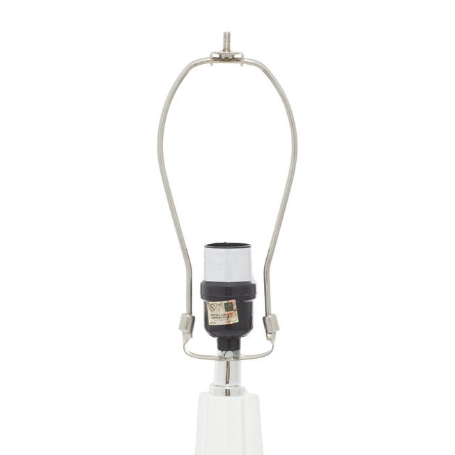 White Polystone Coastal Accent Lamp, , alternate image number 3
