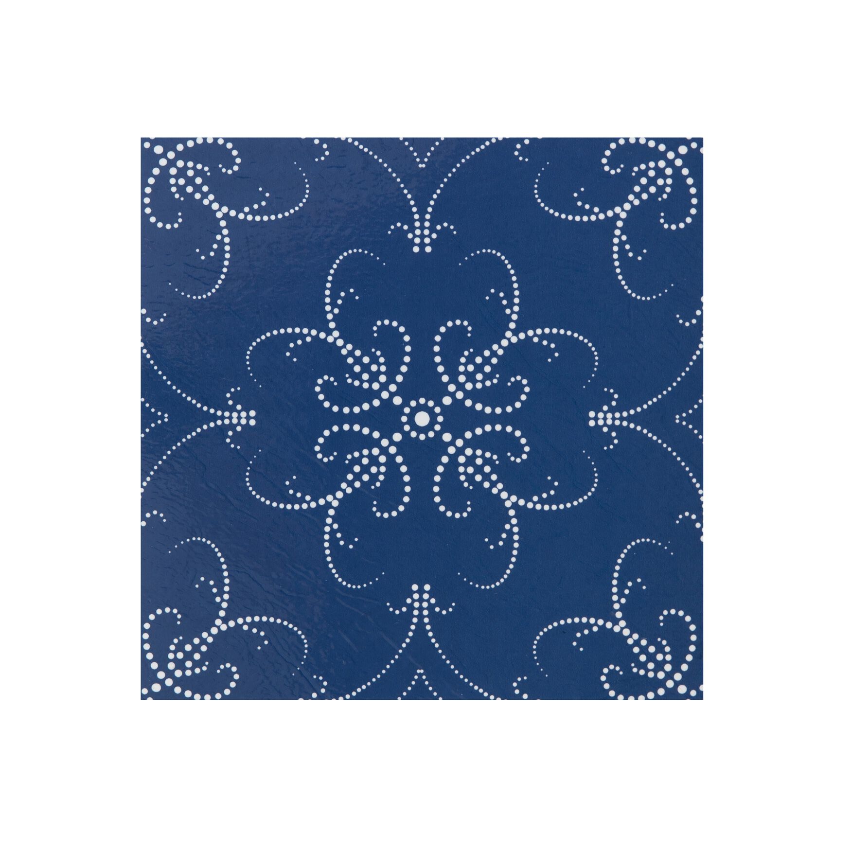 Retro 12 inches x 12 inches Self Adhesive Vinyl Floor Tile - 20 Tiles/20 sq. ft., NAVY PEARL, hi-res image number 0