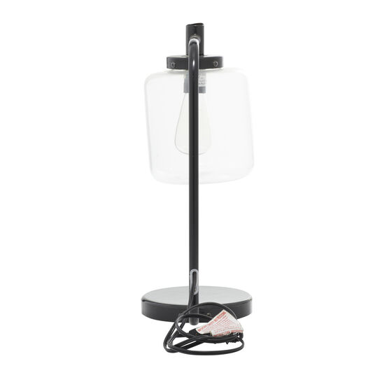 Black Metal Traditional Table Lamp, , on-hover image number null