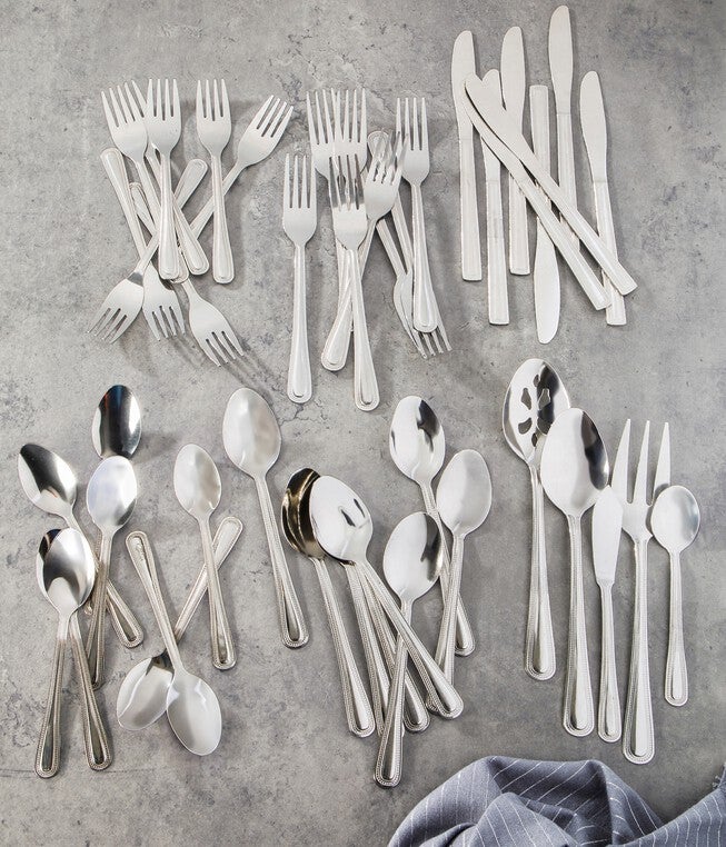 Gibson Home 45-Pc. Aston Flatware Set With Tray, , alternate image number null
