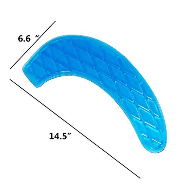 Portable And Washable Gel Toilet Seat Cover, Universal Fit With Self-Adhesive Design (1) Wellness, , alternate image number null