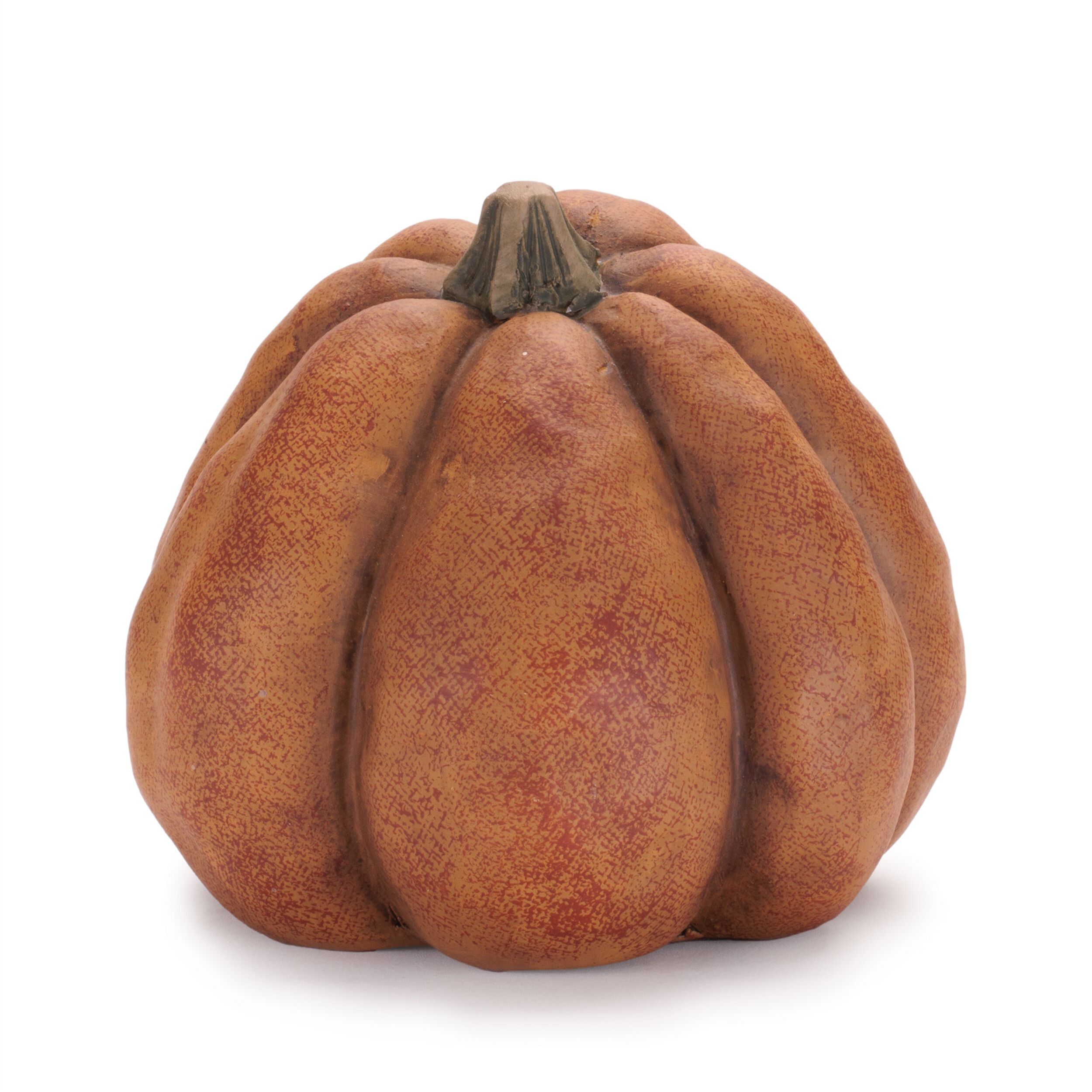 Rustic Terra Cotta Pumpkin Decor (Set of 3), ORANGE, alternate image number 5