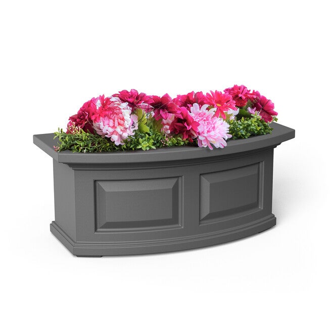 Nantucket 2FT Window Box, GRAPHITE GREY, hi-res image number null