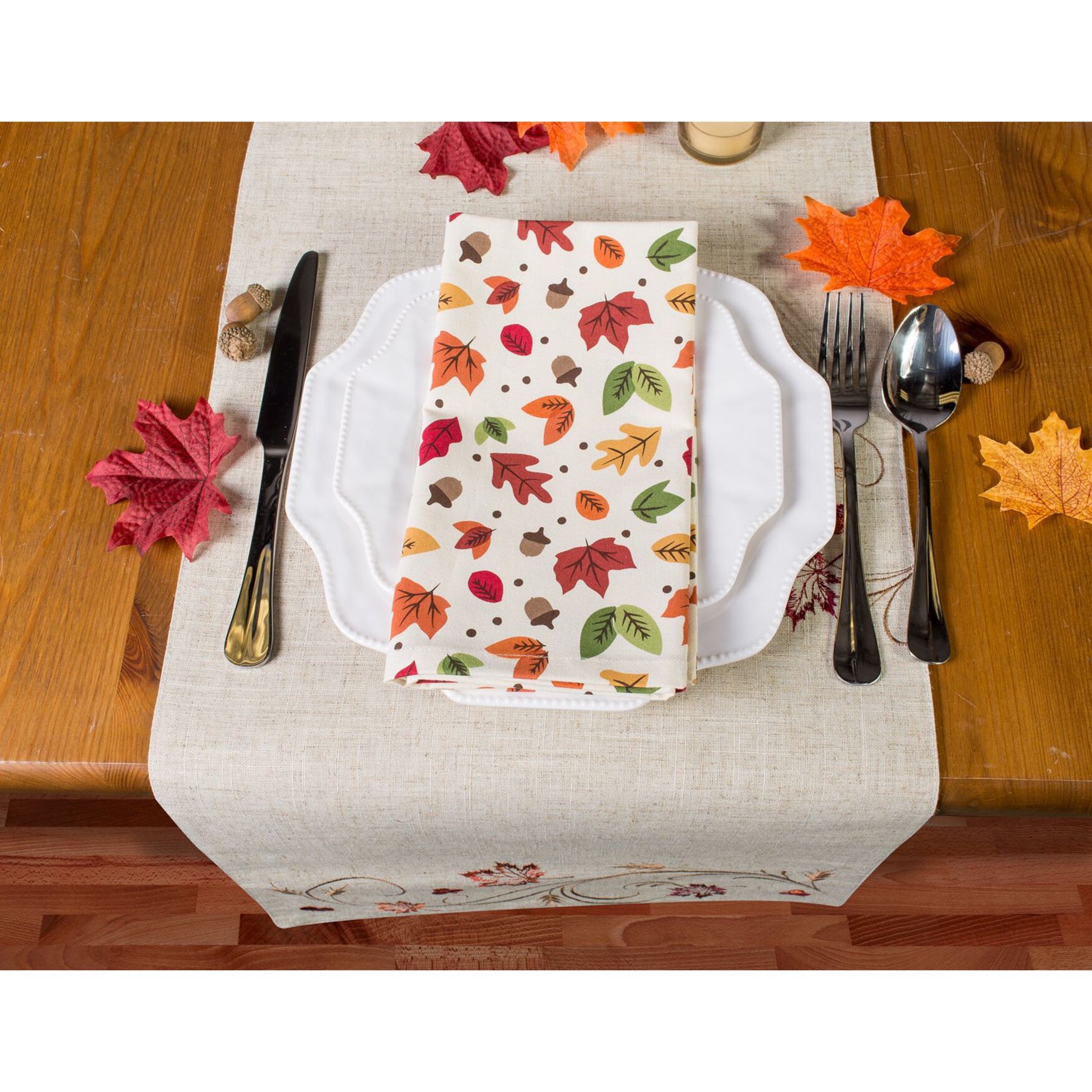 Table Runner Autumn Wheat, , alternate image number 4