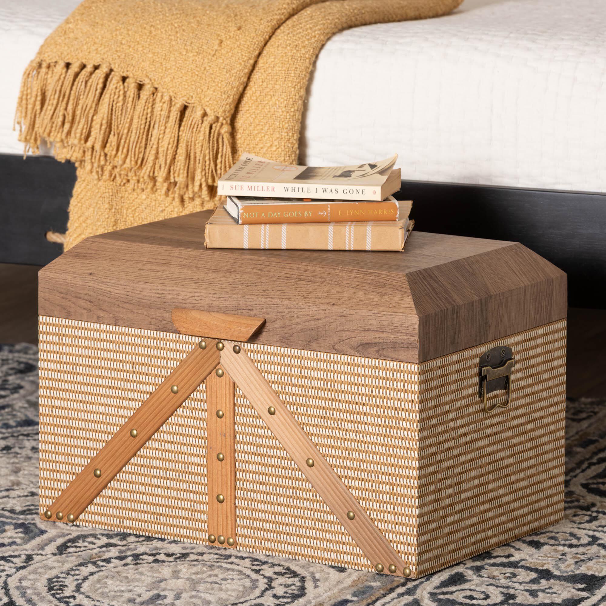 Kande Storage Trunk, BROWN, hi-res image number 0