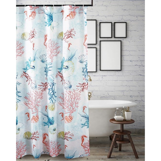 Sarasota Shower Curtain , MULTI, hi-res image number 0