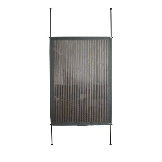Versailles' Bamboo Wood Privacy Panel (48in x 68in), GREY, hi-res image number null