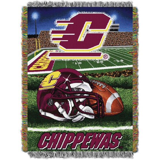 Central Michigan HFA Throw, MULTI, hi-res image number null