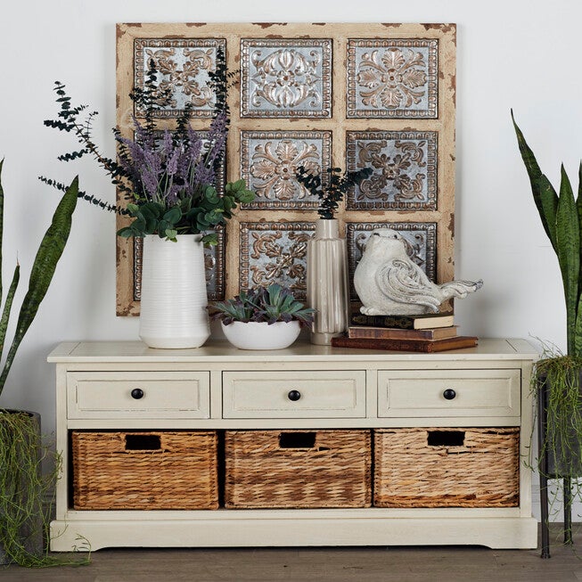 White Traditional Wood Storage Unit, 20 x 42, , alternate image number 8