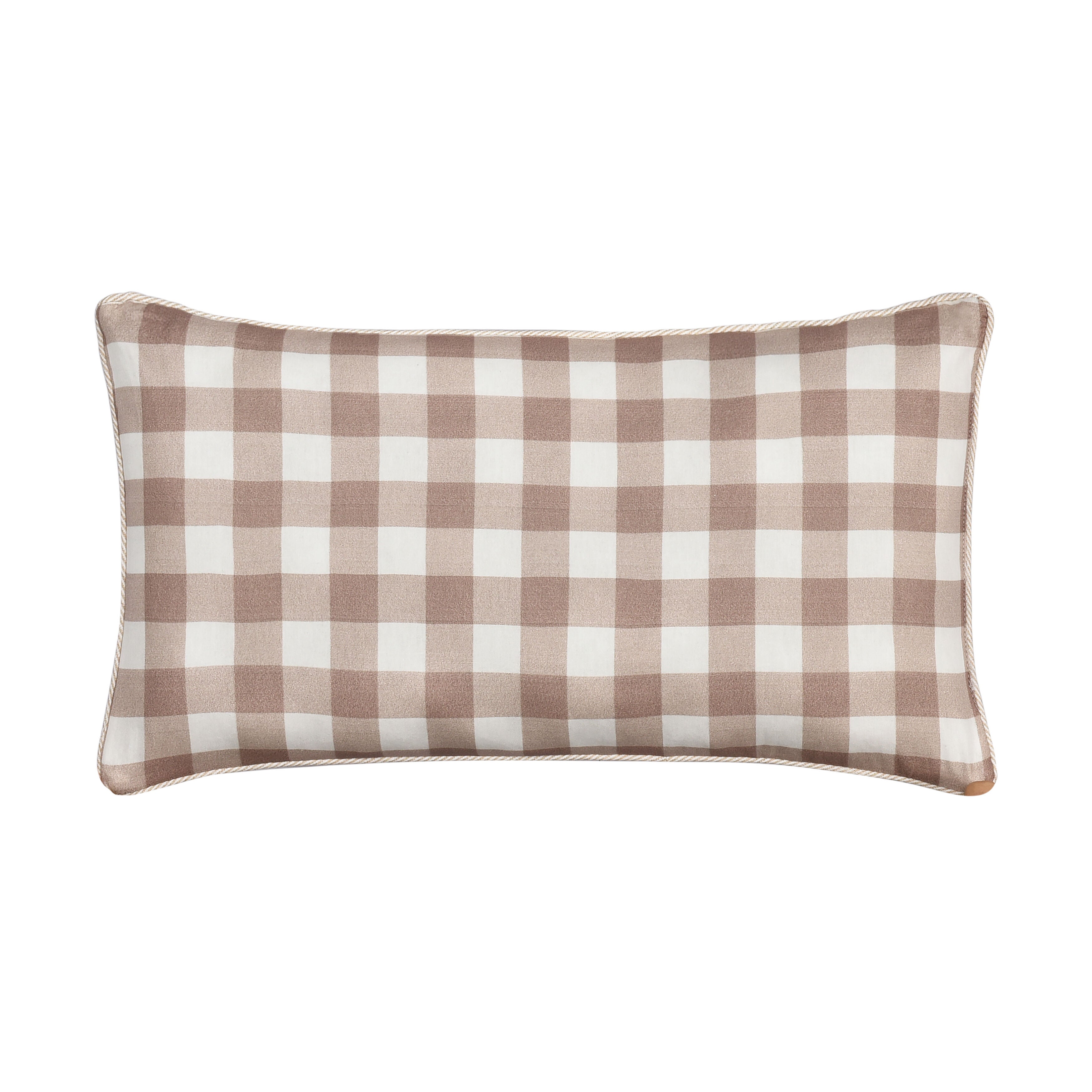 MAYFAIR QUILT QUILTED BOUDOIR DECORATIVE THROW PILLOW, BLUSH, on-hover image number 1