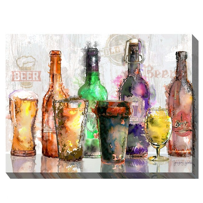 CRAFT BREWS OUTDOOR ART 40X30, MULTI, hi-res image number null