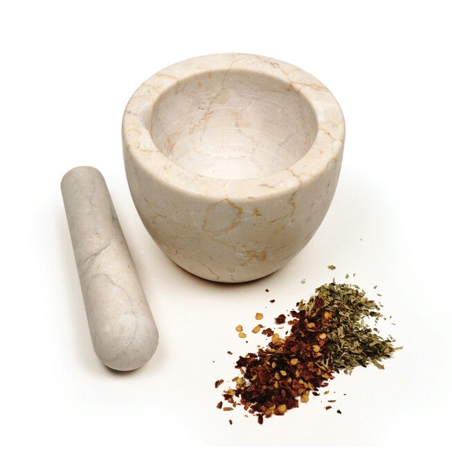 Marble Mortar and Pestle - Beige, , alternate image number 4