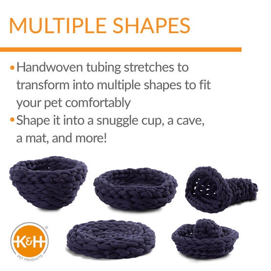 Knitted Pet Bed, , on-hover image number null