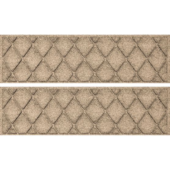 Aqua Shield® Argyle Stair Tread 8.5"x30" (set of 4), CAMEL, hi-res image number null