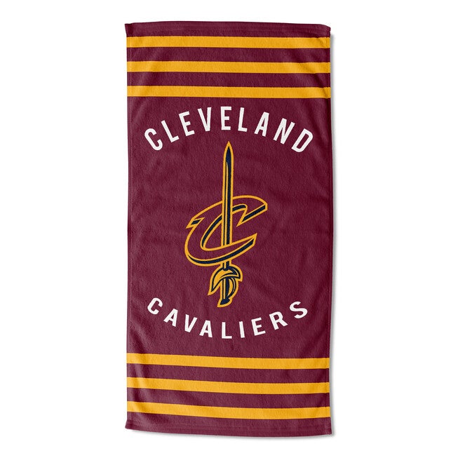 Cavaliers Stripes Beach Towel, MULTI, hi-res image number null
