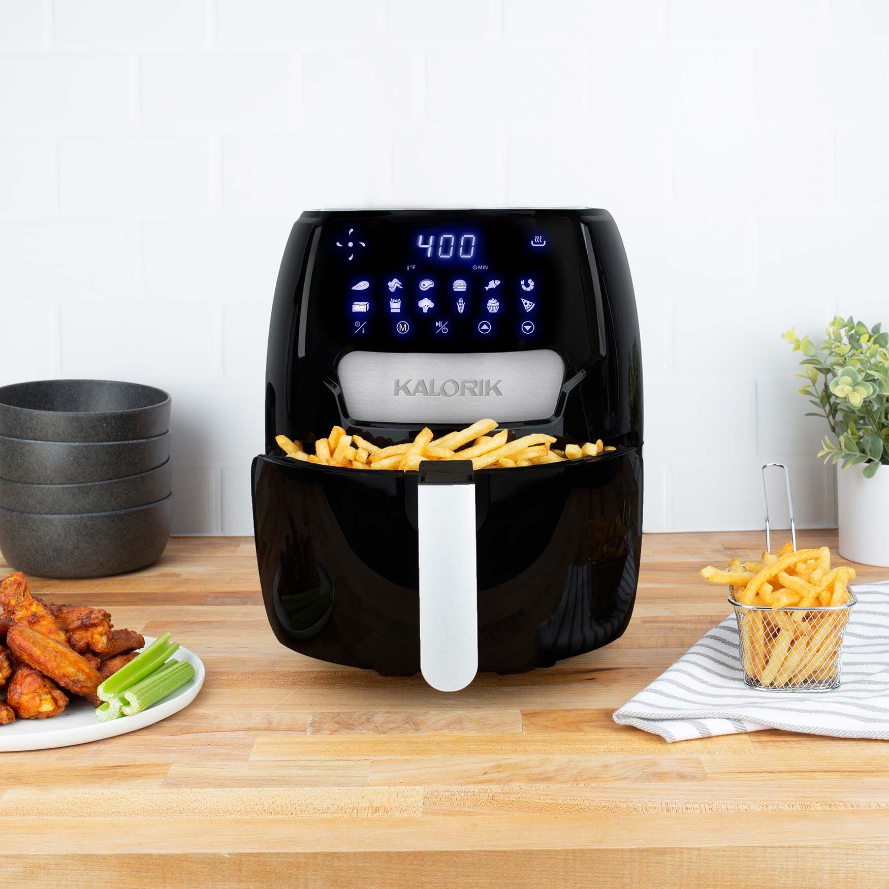 Kalorik 4.5 Quart Digital Air Fryer, , alternate image number 6