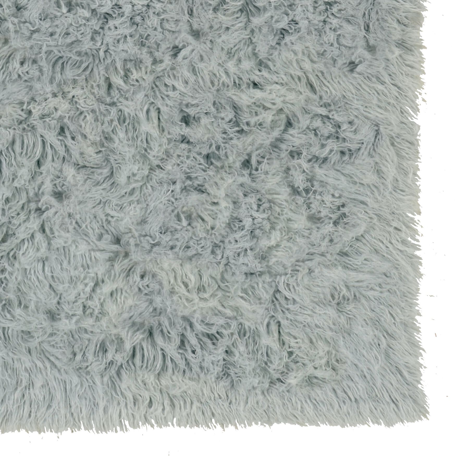 Flokati Light Grey Rug, , alternate image number 4