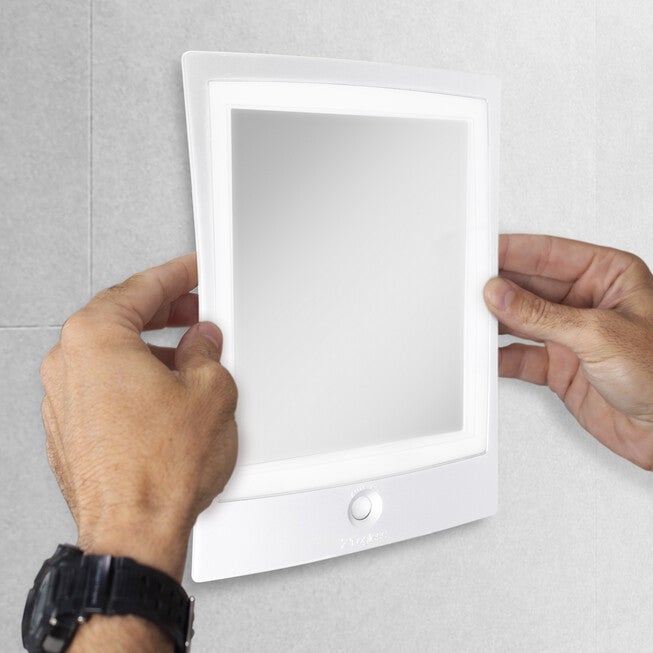 Z’Fogless Rechargeable LED Lighted Shaving Mirror with Auto Fill, , alternate image number 3