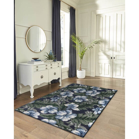 Liora Manne Marina Floral Indoor/Outdoor Rug, , alternate image number null