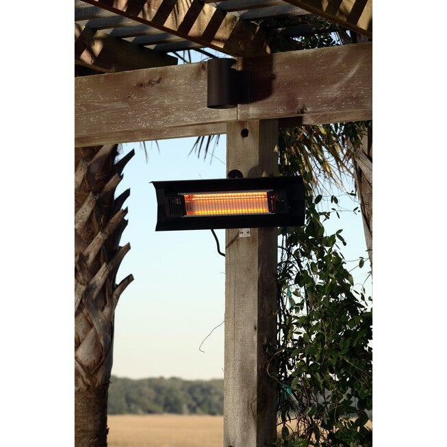 Black Steel Wall Mounted Infrared Patio Heater, , alternate image number 7