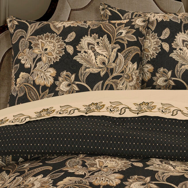 Montecito 4 Piece Comforter Set, BLACK, alternate image number 2