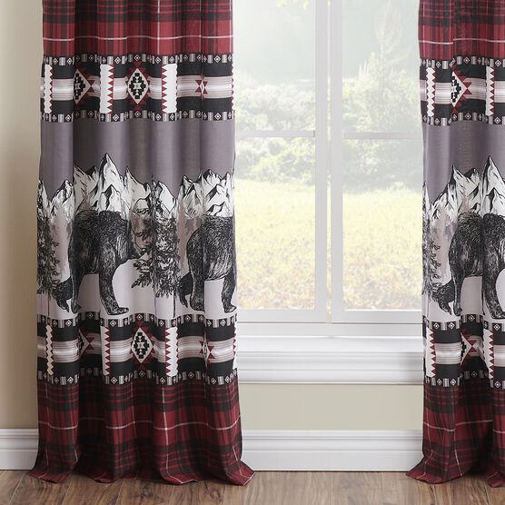 Timberline Window Curtain Panel Pair, , alternate image number null