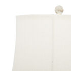 Set Of 2 White Polystone French Country Table Lamp, , alternate image number null