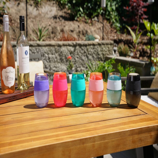Wine Freeze Cooling Cup In Smoke (1 Pack) By, , alternate image number null