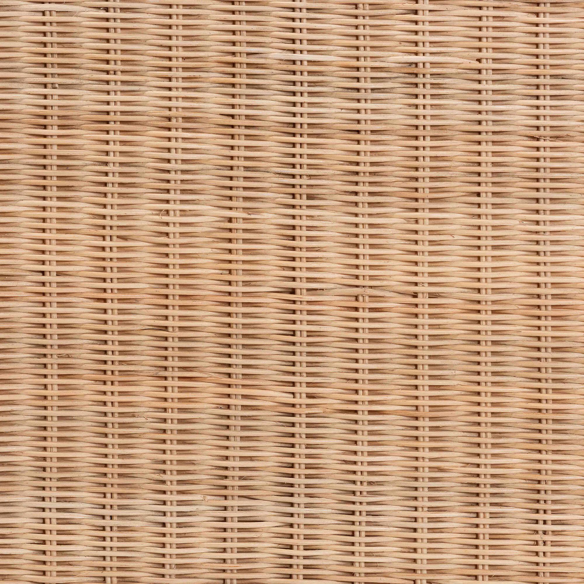 Oxford Braided Natural Rattan End Table, BROWN, alternate image number 5