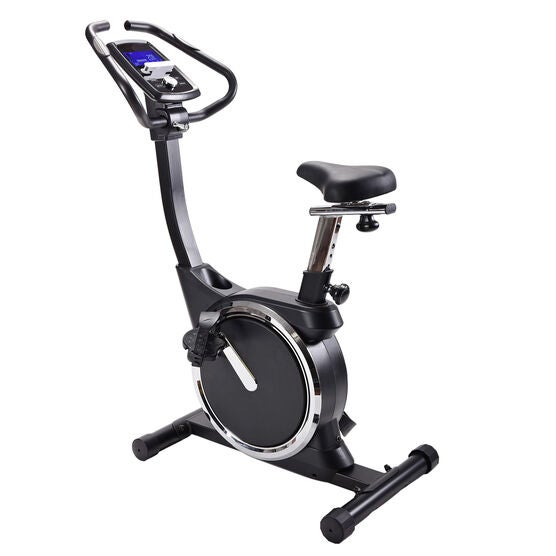 Magnetic Upright Exercise Bike 345 Home Fitness Equipment, BLACK, hi-res image number null