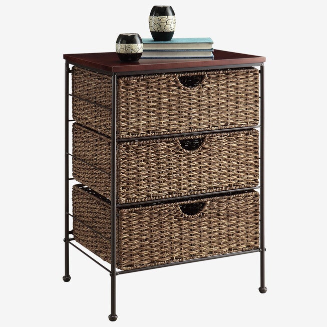 Farmington 3 Drawer Chest, SADDLE BROWN, hi-res image number null