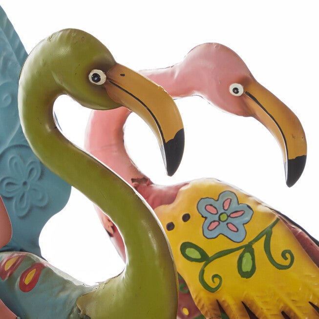 Set Of 2 Metal Coastal Garden Sculpture, , alternate image number null