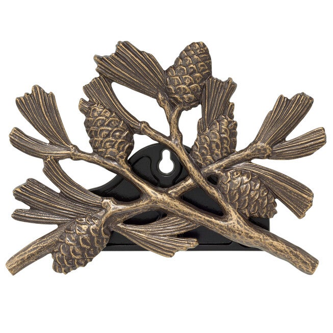 Pinecone Hose Holder, FRENCH BRONZE, hi-res image number 0