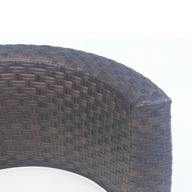 Flori 3 Pieces Swivel Bistro Set with Cushions, , alternate image number 5