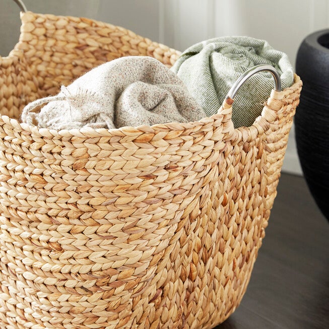 Brown Sea Grass Contemporary Storage Basket Storage Basket, , alternate image number 7