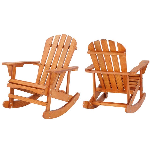 Adirondack Wooden Rocking Chair, , alternate image number 10