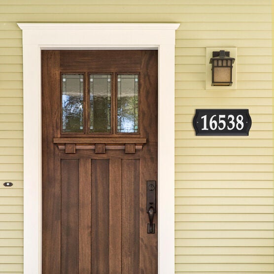 Nite Bright Ashland Reflective Address Numbers Sign, , alternate image number null