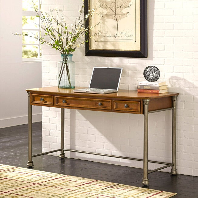 The Orleans Executive Desk, VINTAGE CARAMEL, hi-res image number 0
