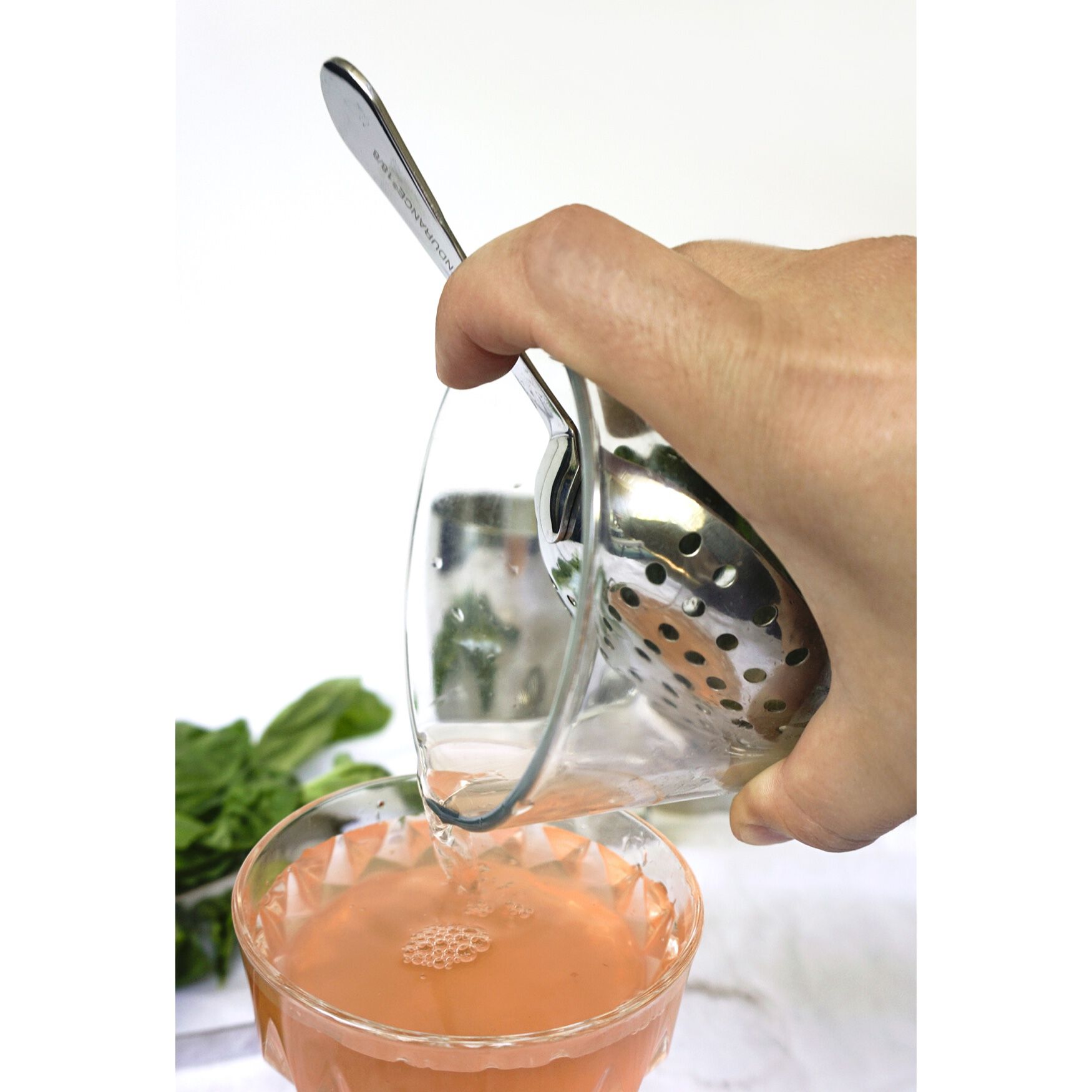 Retro Stainless Steel Cocktail Strainer, , alternate image number 4