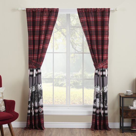 Timberline Window Curtain Panel Pair, , on-hover image number null
