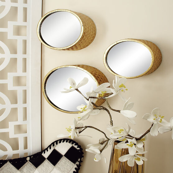 Cosmoliving By Cosmopolitan Set Of 7 Wall Mirror, , alternate image number null