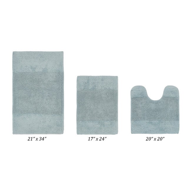 Granada Collection 100% Cotton 3 Piece (17 inches X 24 inches | 20 inches X 20 inches | 21 inches X 34 inches) Bath Rug Set, , on-hover image number 1
