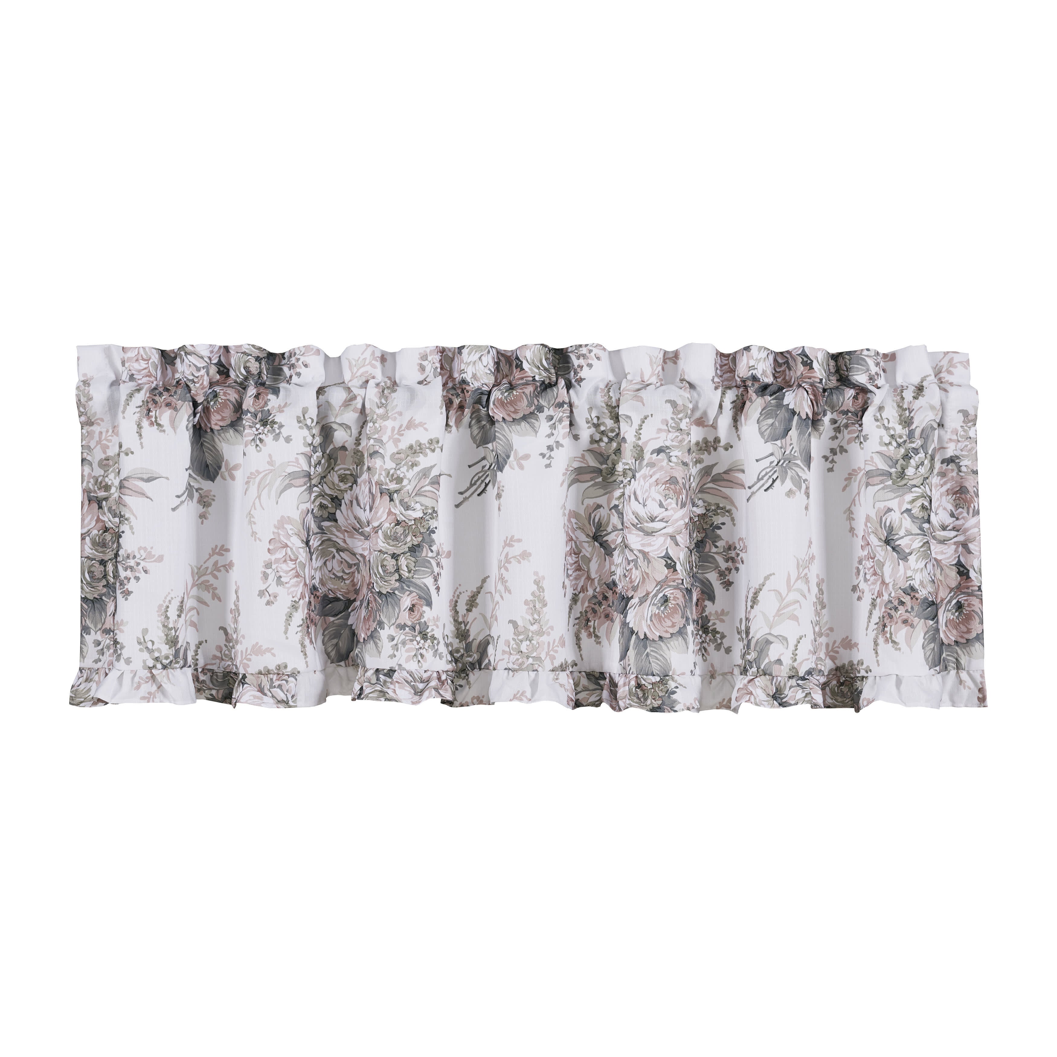Estelle Blush Window Straight Valance, BLUSH, alternate image number 2
