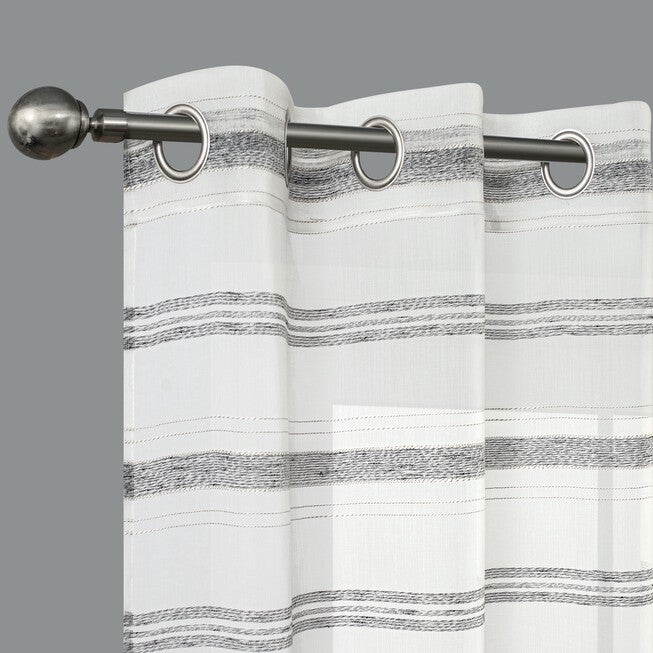 Horizons Semi Sheer Grommet Panel Pair, , on-hover image number null