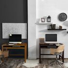 Montego Folding Desk with Pull-Out-Warm Brown, , alternate image number null